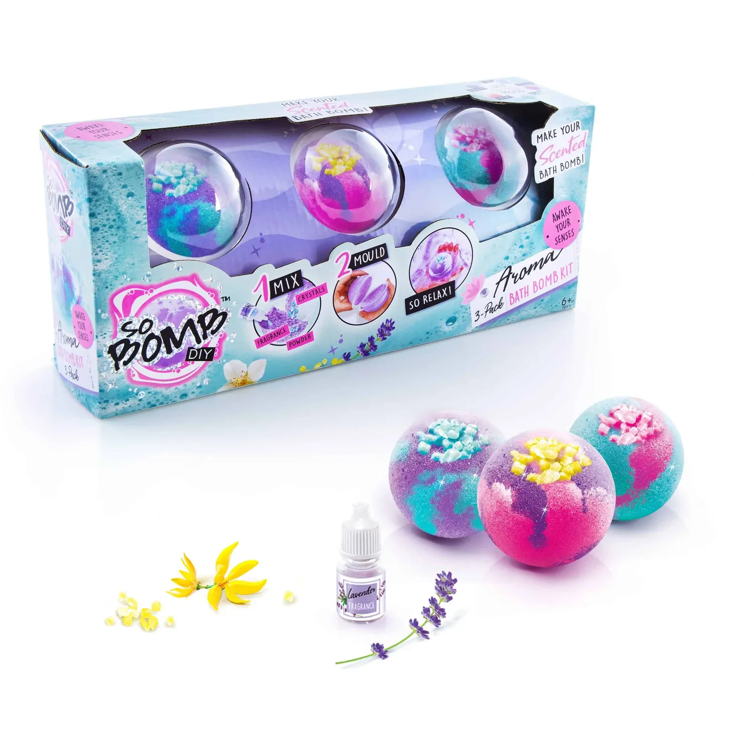 Canal Toys So Bomb DIY Aroma Bath Bomb 3 Pack bruisballen