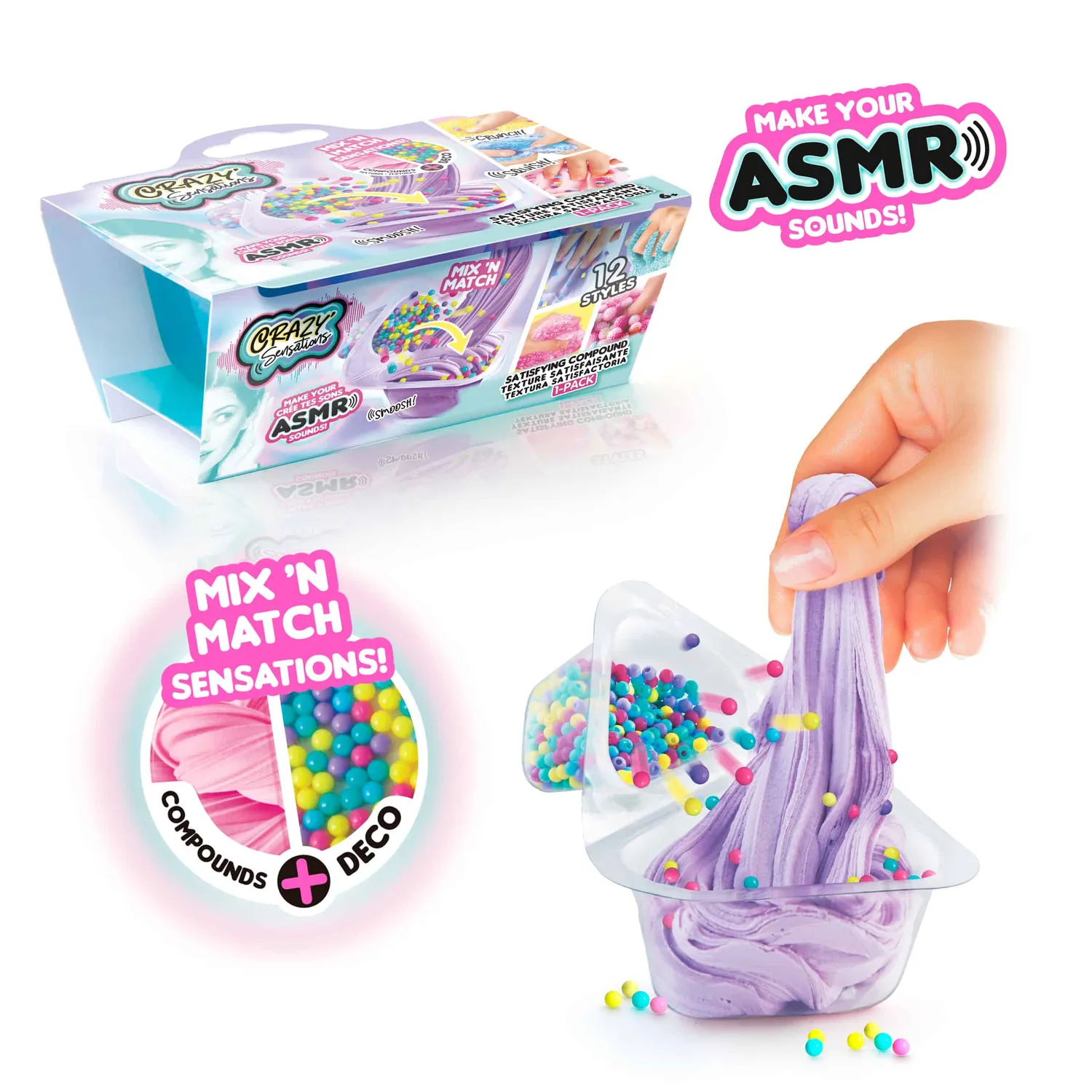 Canal Toys Crazy Sensations Pot slijm potje assorti