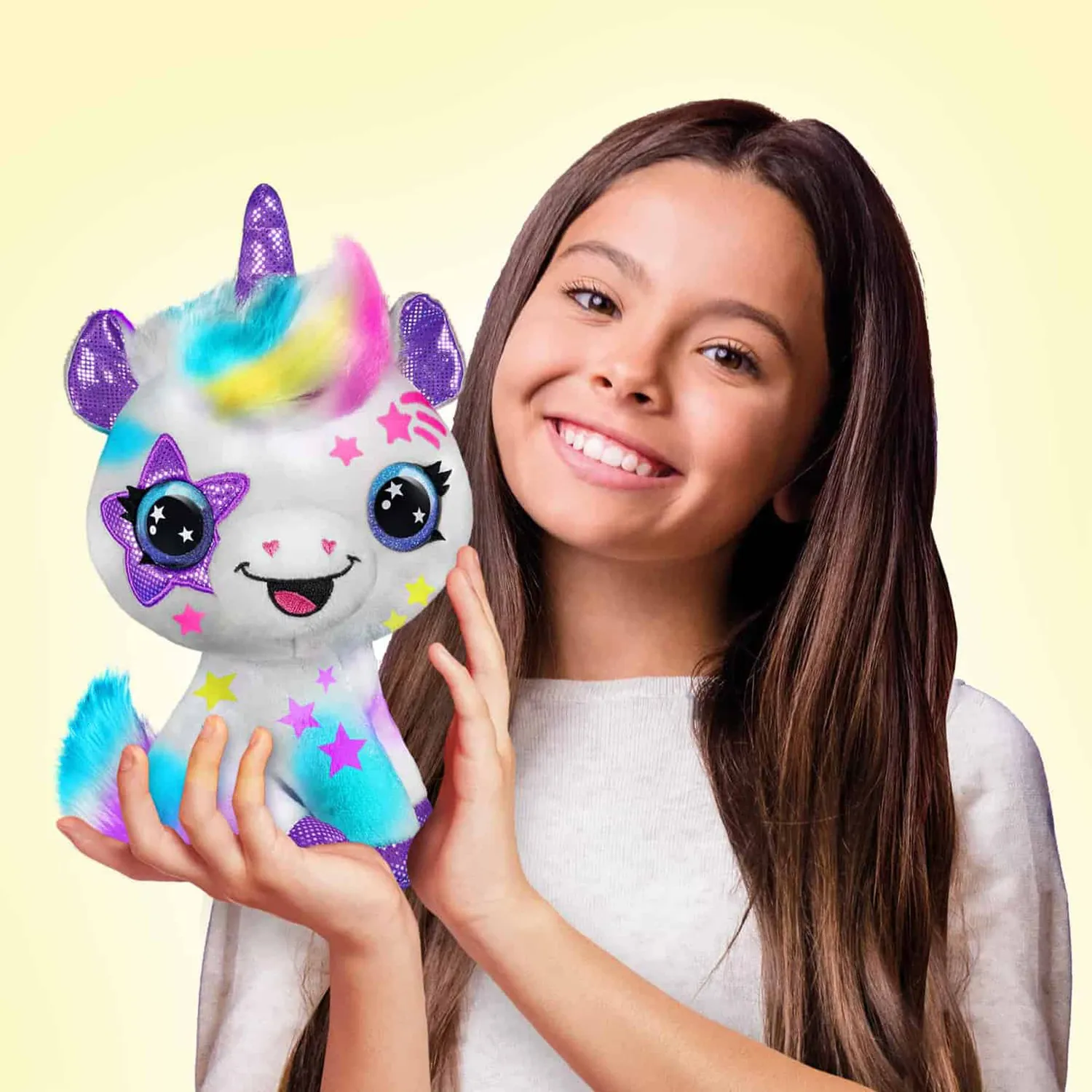 Canal Toys Airbrush Plush Unicorn knuffel washbaar