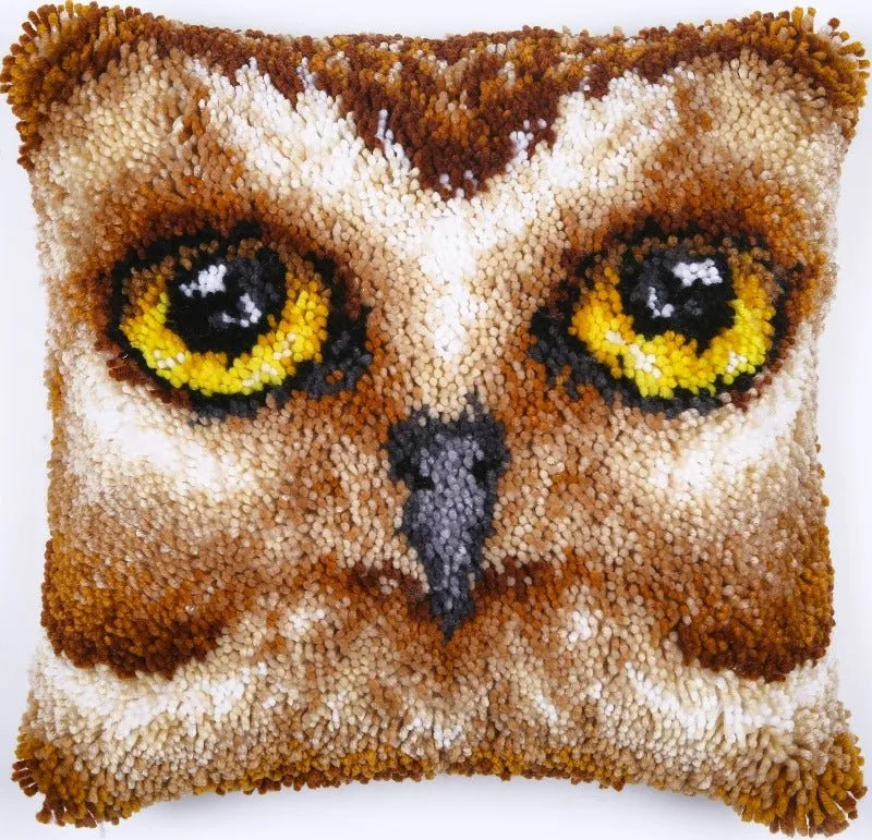 Craft Buddy Owl knoopkussen pakket 48x48 cm uil