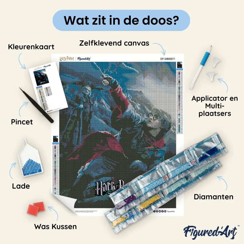 Figured'Art Harry Potter Vuurbeker Diamond Painting Film