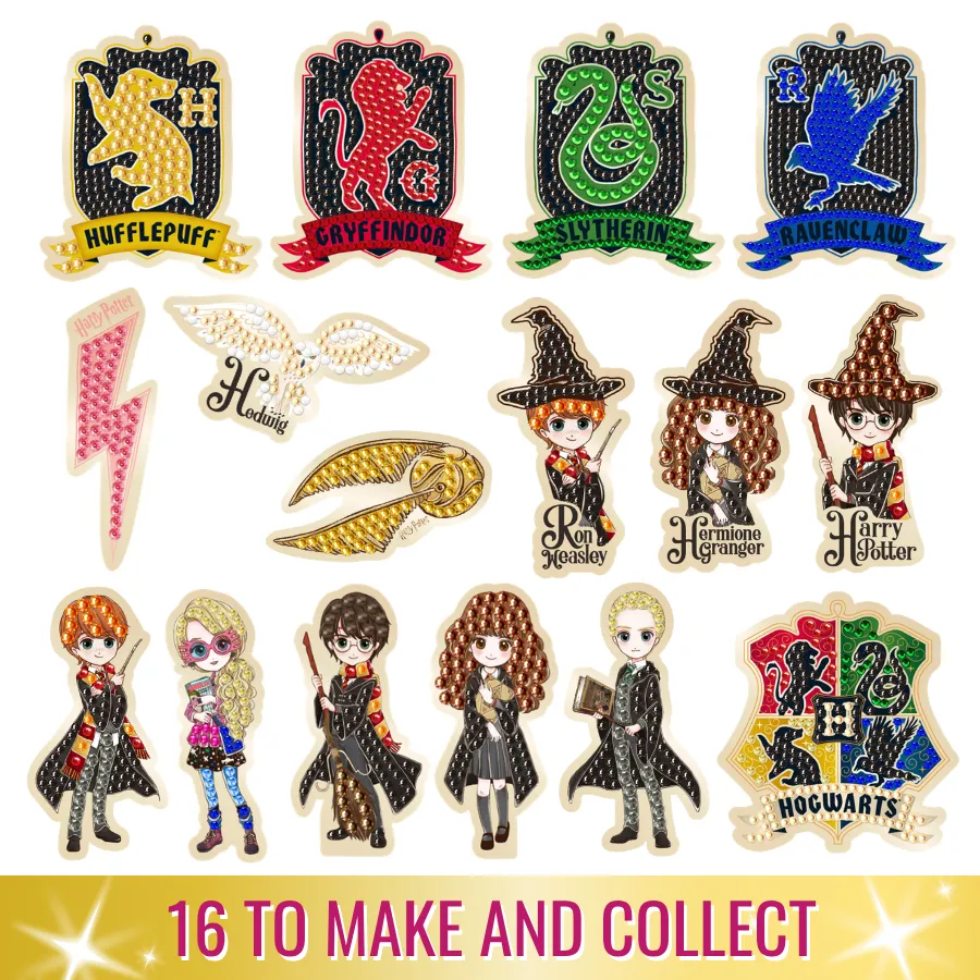 Craft Buddy Harry Potter Crystal Art pin badge blind bag
