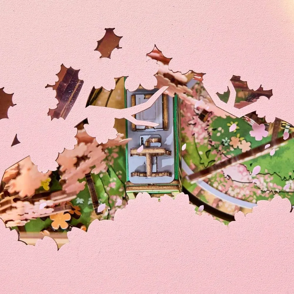 Figured'Art 3D Puzzel Speeldoos Sakura Dromentour 283 stukjes
