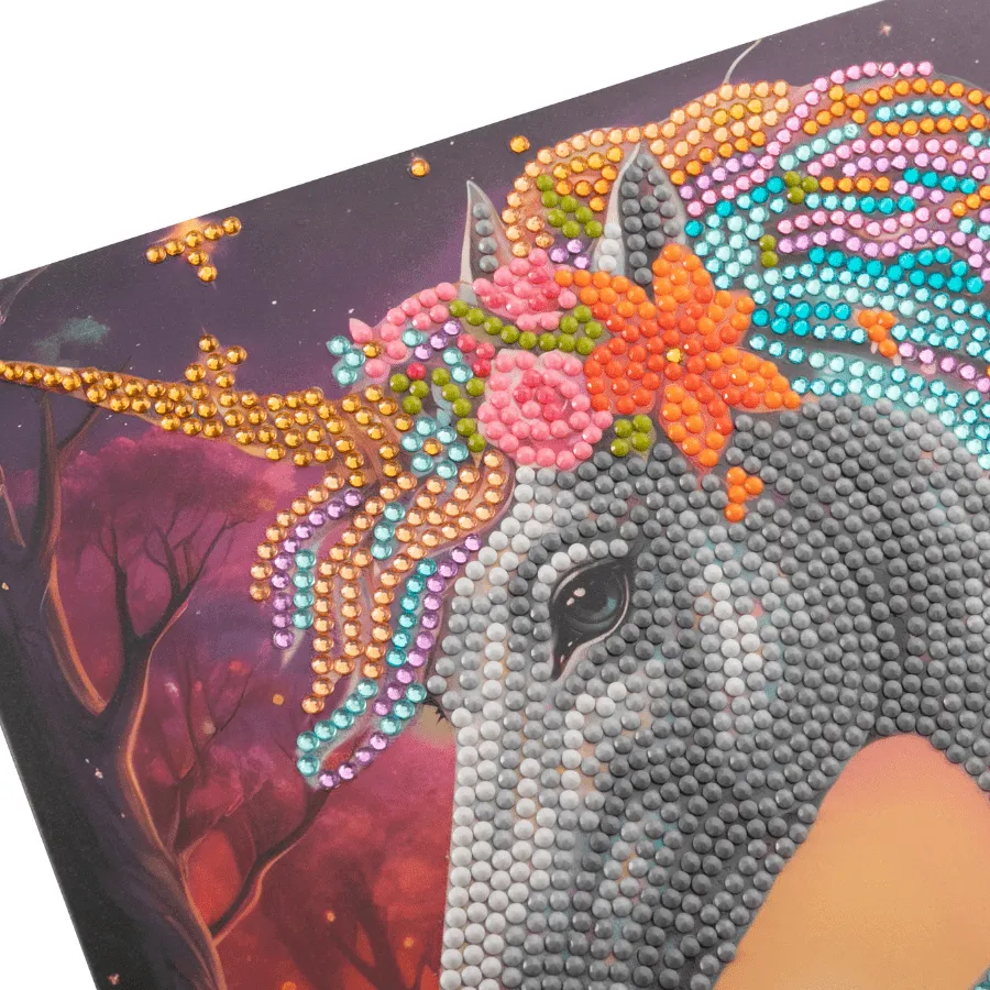 Craft Buddy Crystal Art Enchanted Collection kaartenset 6x 18x18cm