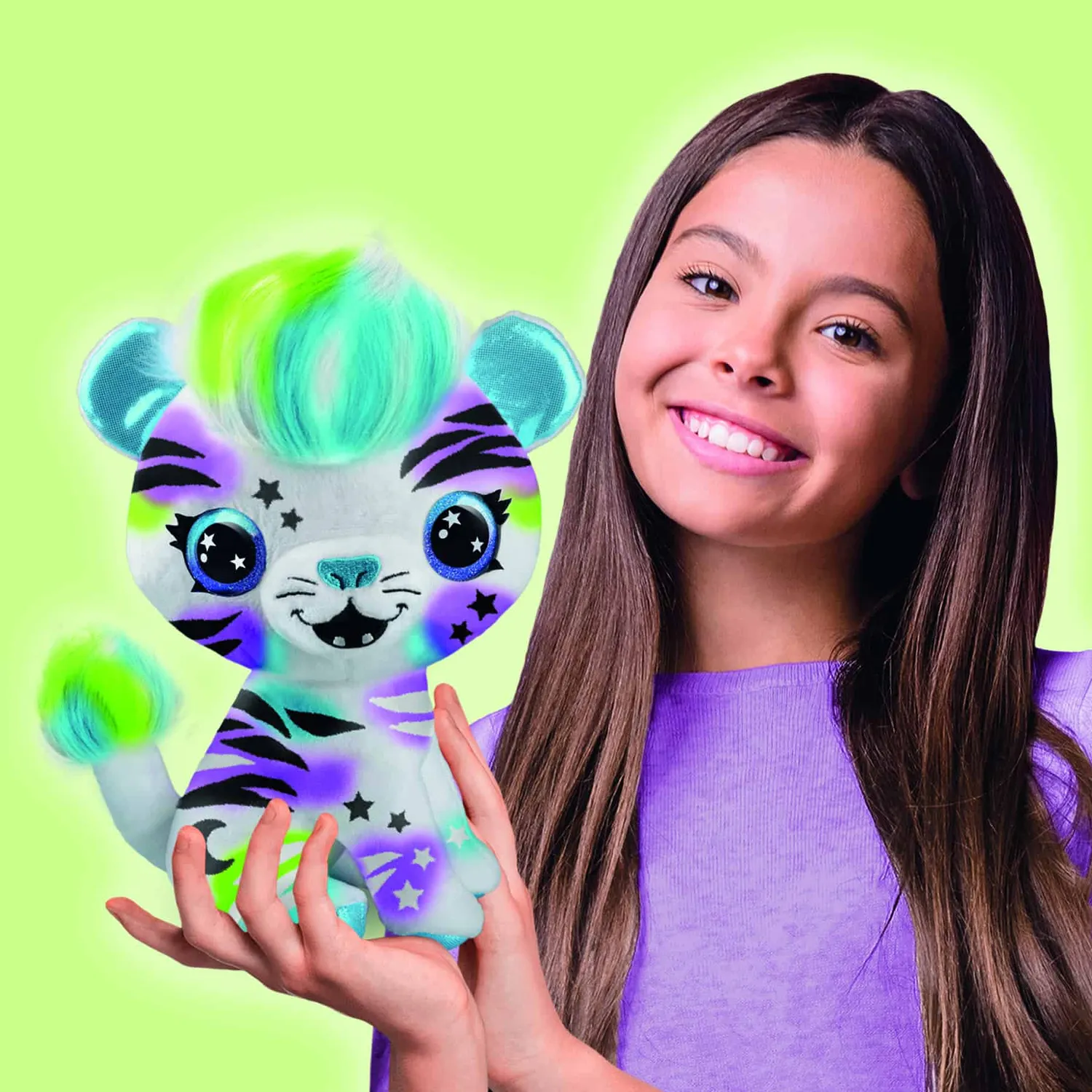 Canal Toys Airbrush Plush Wild Cat knuffelset