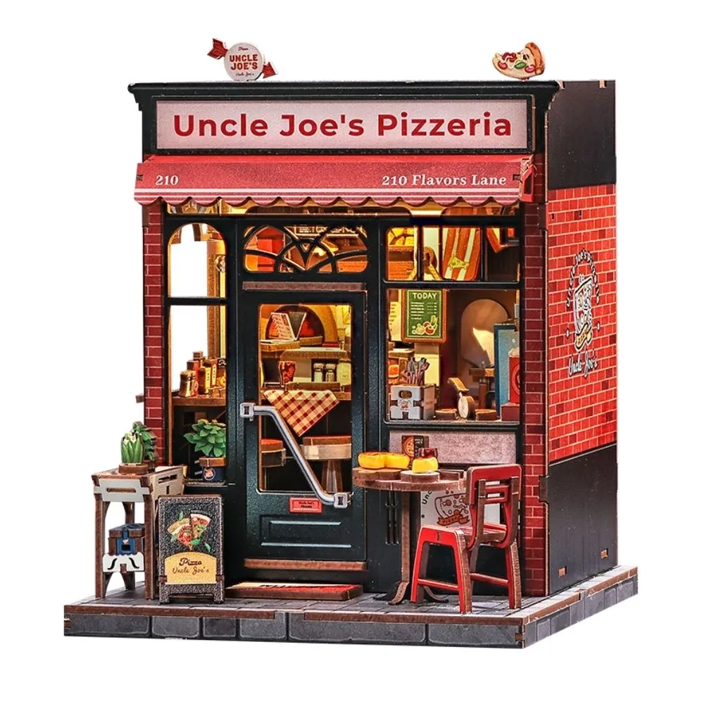 Figured'Art Nonkel Joes Pizzeria miniatuurhuisje 236 delen