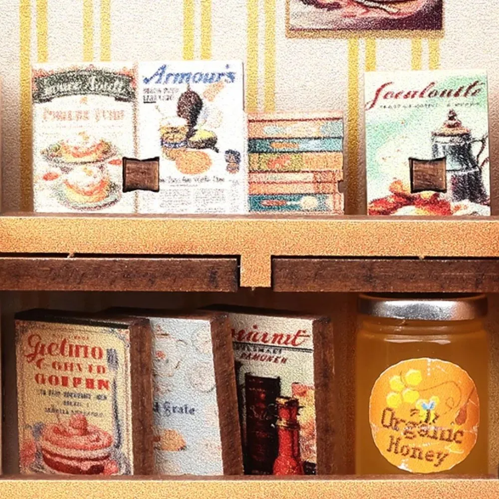 Figured'Art Kookboekenwinkel book nook miniatuur 156-delig