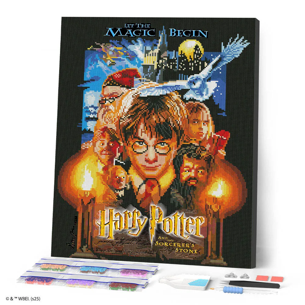 Figured'Art Harry Potter Steen der Wijzen diamond painting 40x50 ingelijst