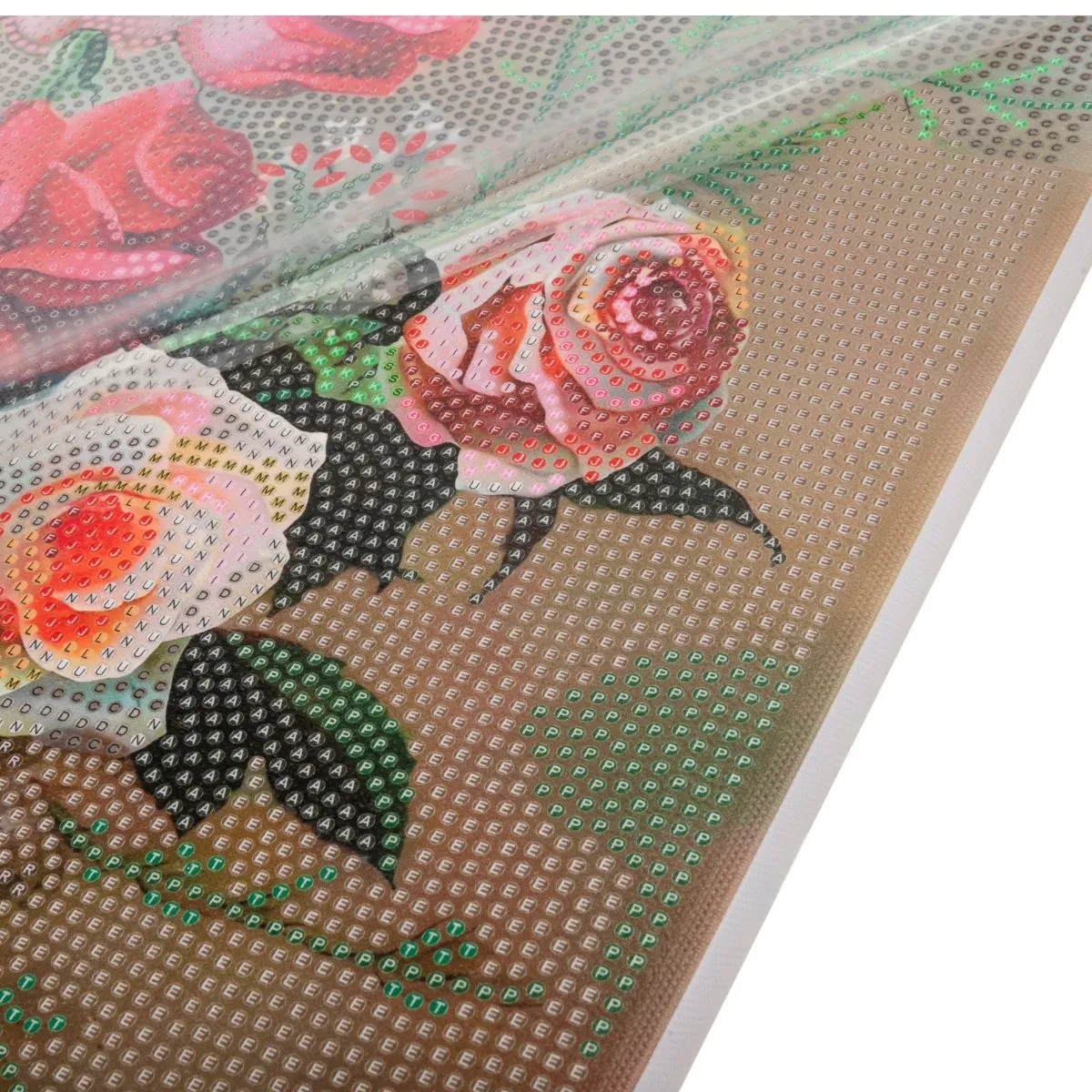 Craft Buddy Crystal Art Vintage Roses canvas kit 40x50cm full