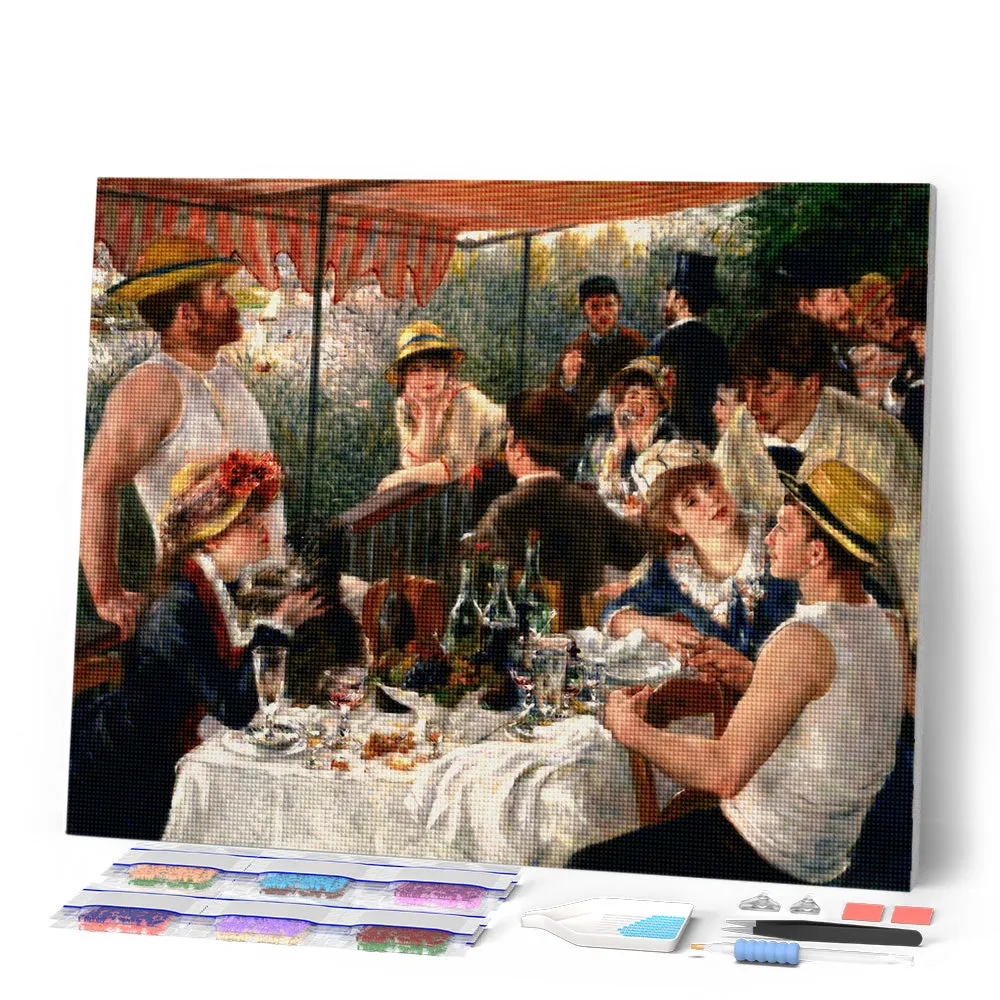 Figured'Art Lunch van de roeiers Renoir diamond painting full drill
