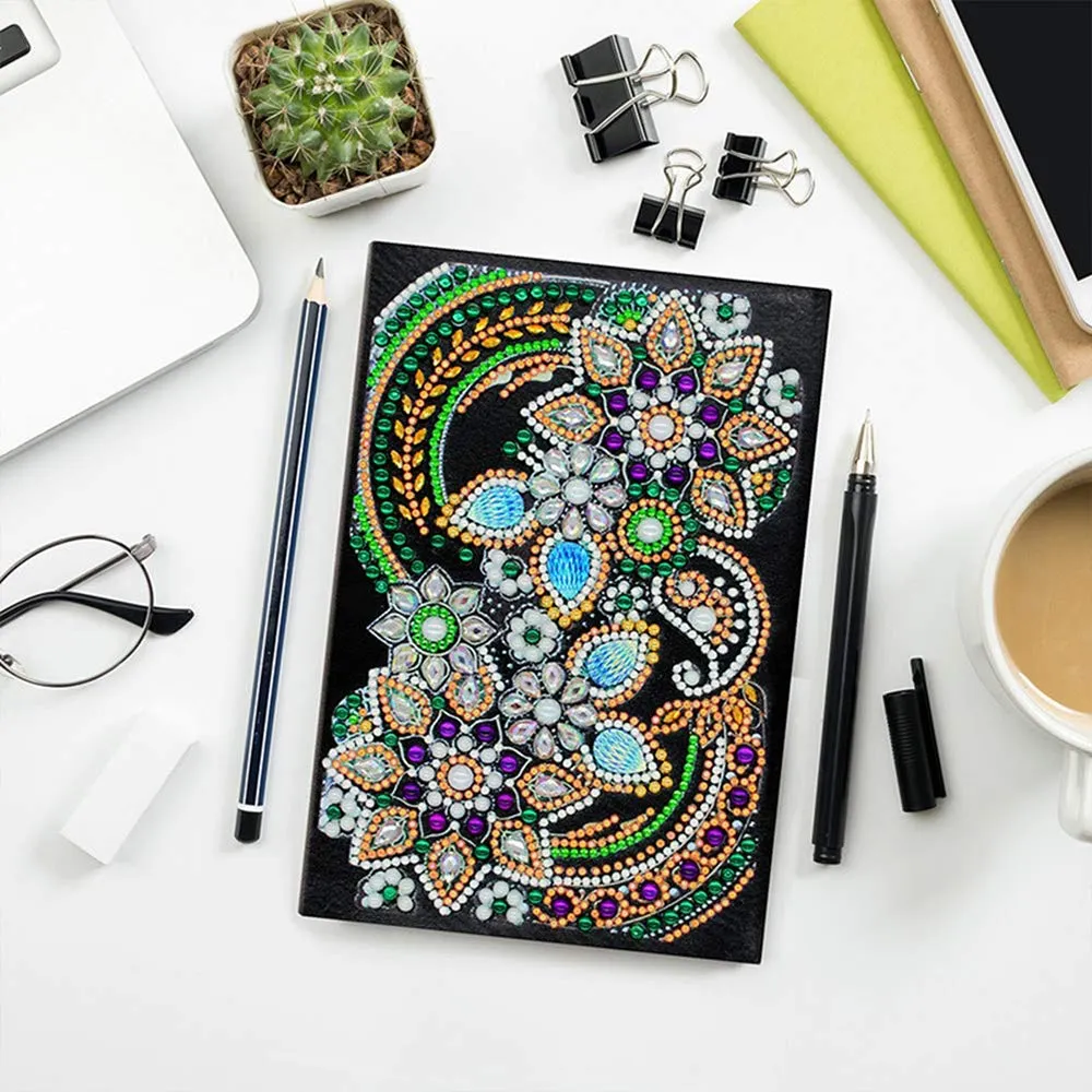 Figured'Art Boek met Bloemen diamond painting boek A5 50