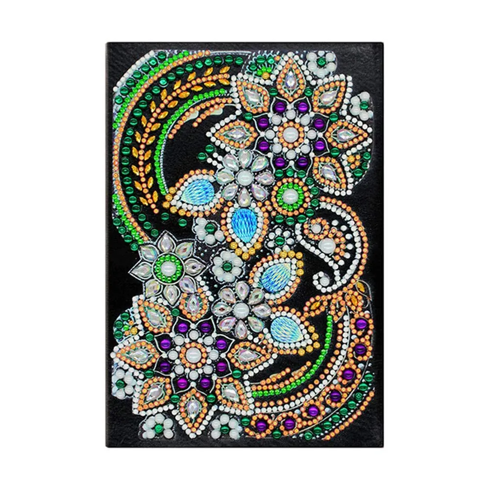 Figured'Art Boek met Bloemen diamond painting boek A5 50