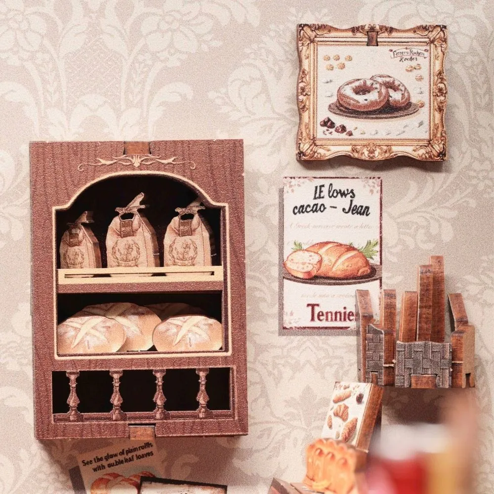 Figured'Art Mrs. Hunt miniatuurhuisje bakkerij 17x13x21 cm