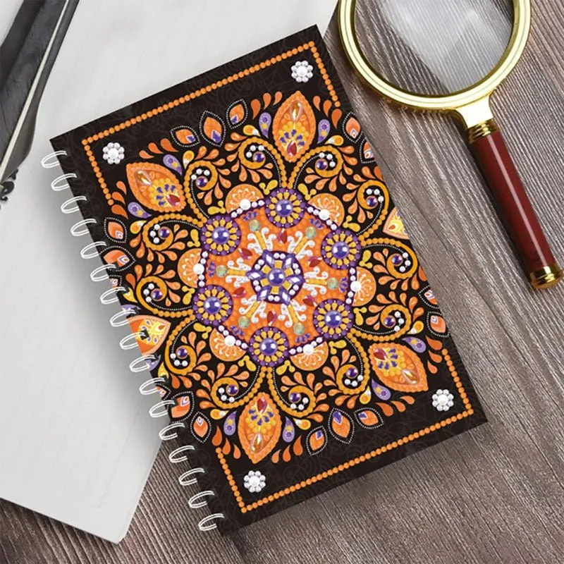 Figured'Art Mandala diamond painting boek A5 60 pagina's