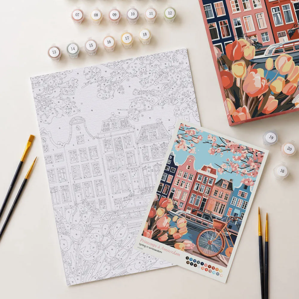 Figured'Art Lente in Amsterdam schilderen op nummers cadeauset