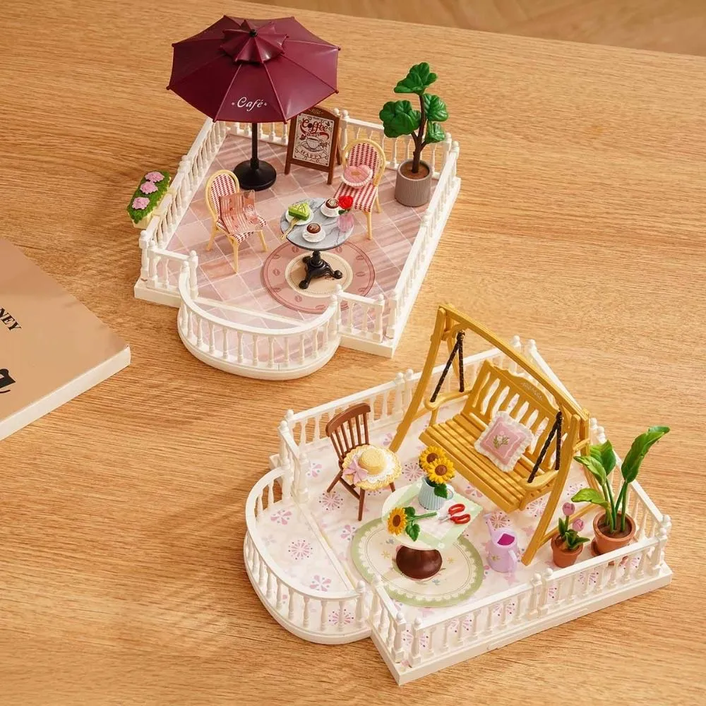 Figured'Art Chic caféterras miniatuurhuisje 76 stuks café