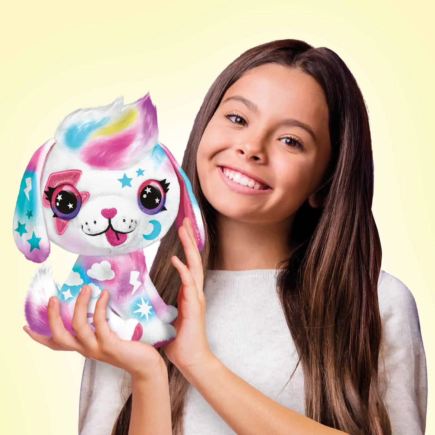 Canal Toys Airbrush Plush Puppy knuffelset pluche