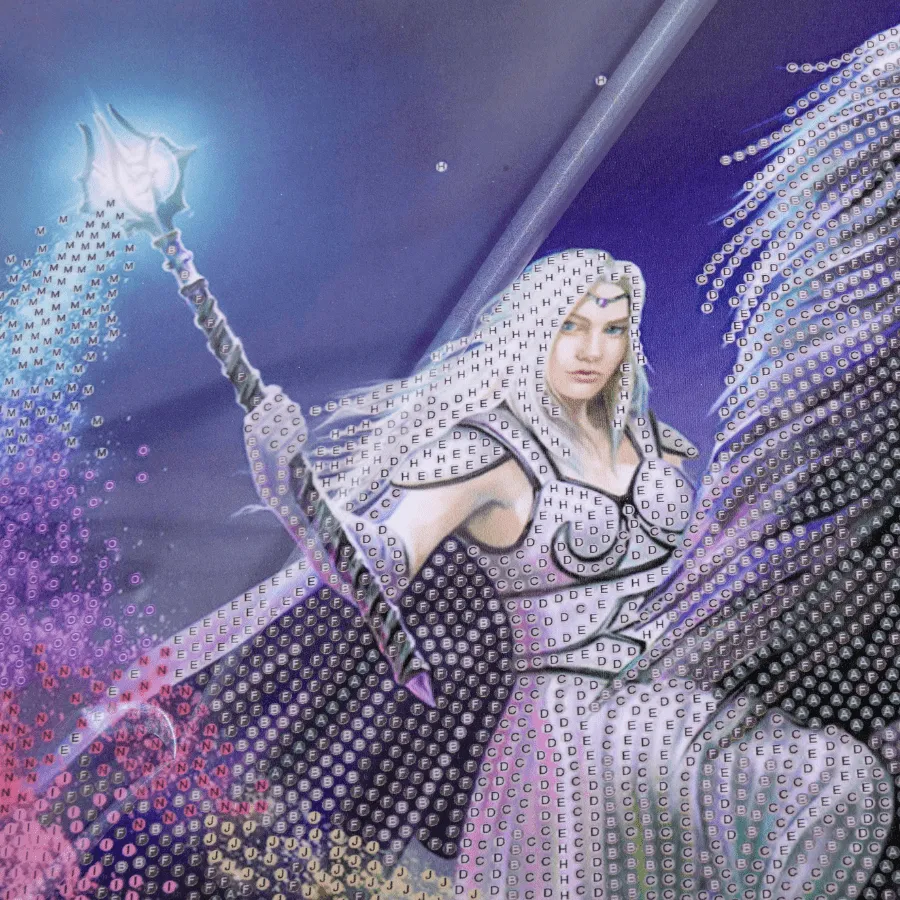 Craft Buddy Crystal Art Rainbow Magic diamond painting scroll 40x50cm