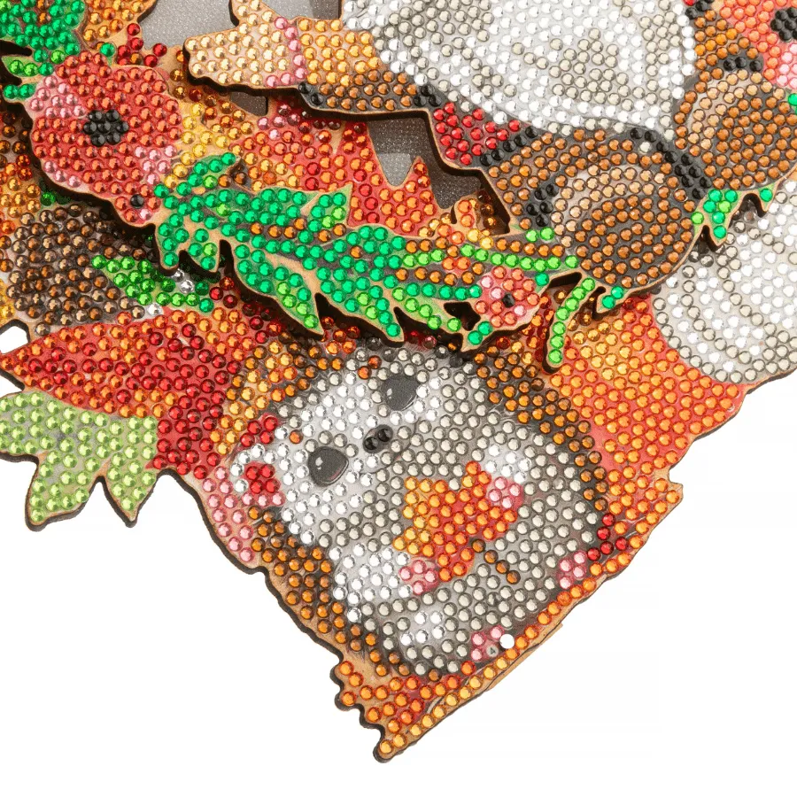 Craft Buddy Crystal Art Autumn Wreath krans LED 29 cm