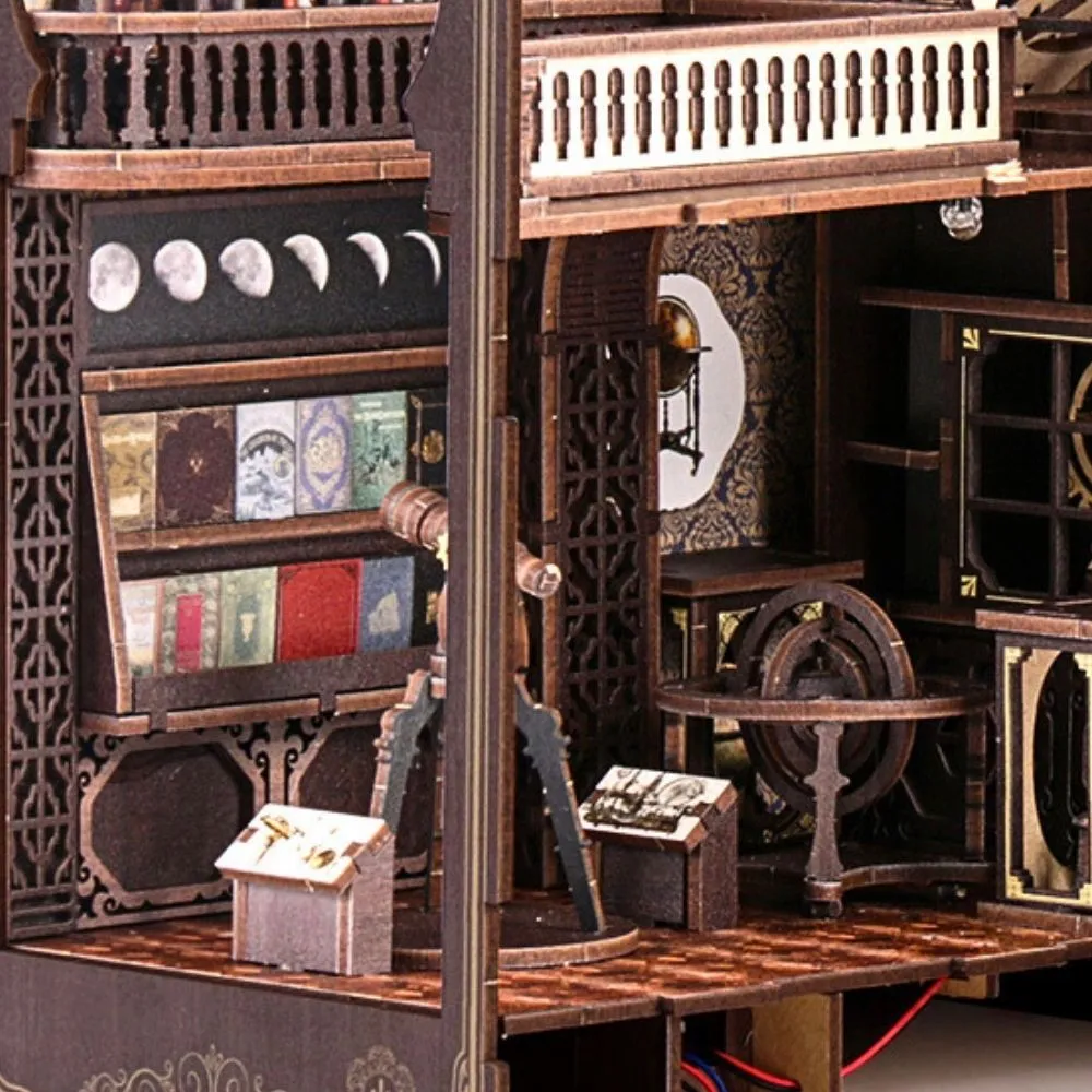 Figured'Art Museum van Astronomie book nook DIY 23x18,5x11cm