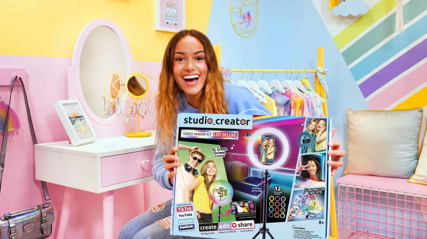 Canal Toys Studio Creator Video Maker Kit LED Deluxe videoset