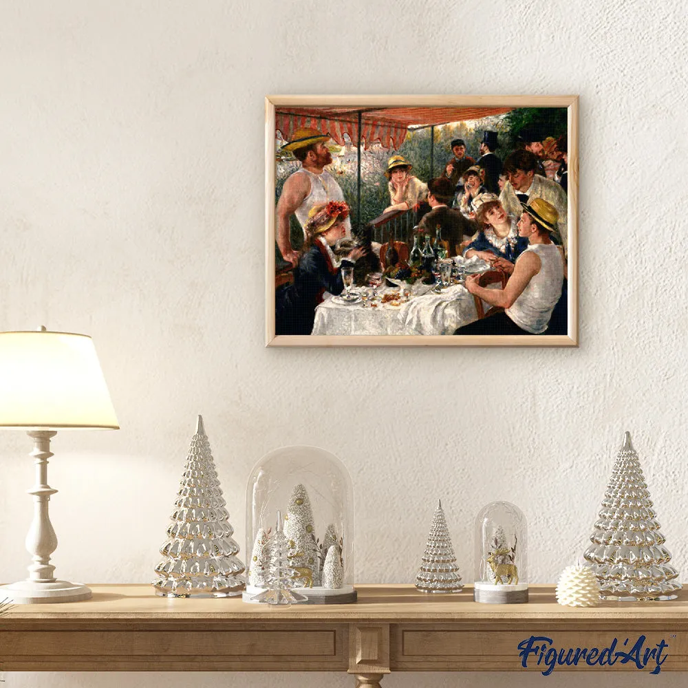 Figured'Art Lunch van de roeiers Renoir diamond painting full drill