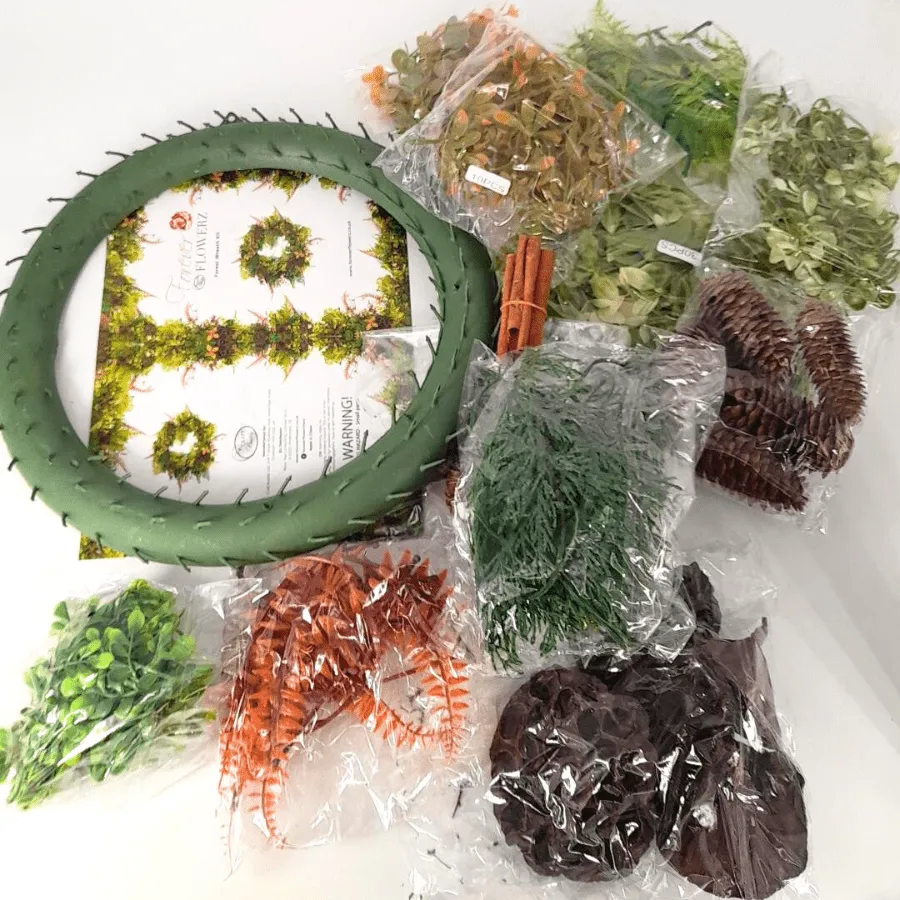 Forever Flowerz Forest Wreath krans knutselset 33cm herfst