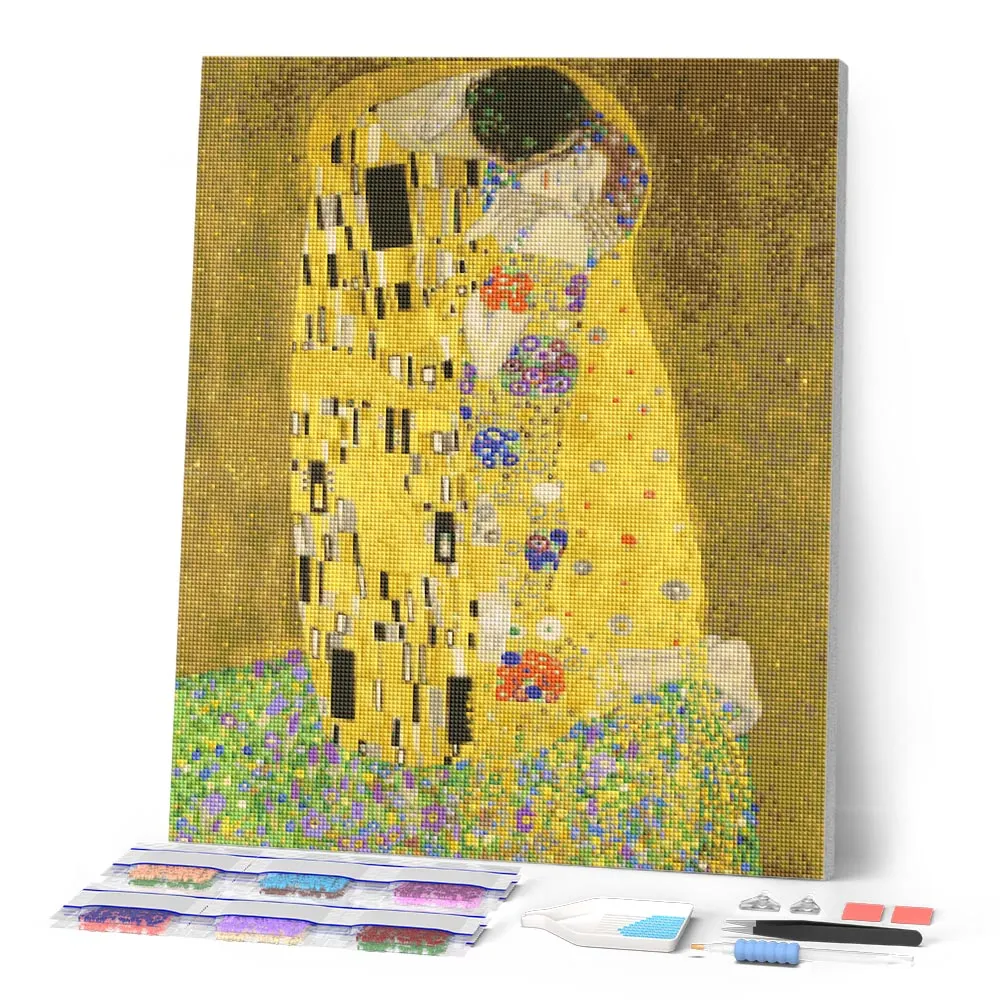Figured'Art De Kus Klimt diamond painting 40x50 cm full drill