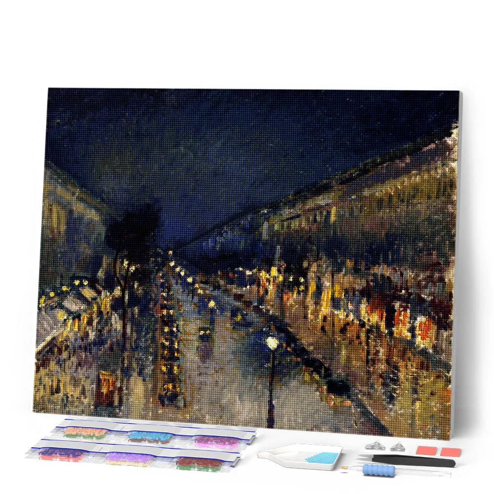 Figured'Art Boulevard Montmartre diamond painting 40x50 cm full drill