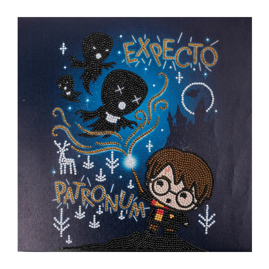 Craft Buddy Crystal Art Harry Potter Expecto Patronum canvas 30x30