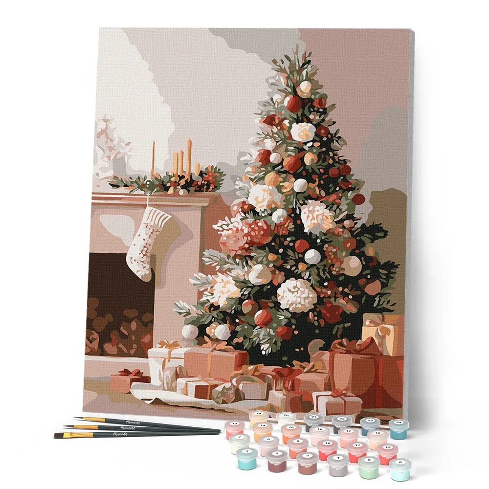 Figured'Art Elegante Feestdecoraties schilderen op nummer 40x50 cm