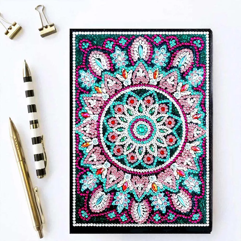 Figured'Art Mandala Diamond Painting Boekje A5 50 pagina's