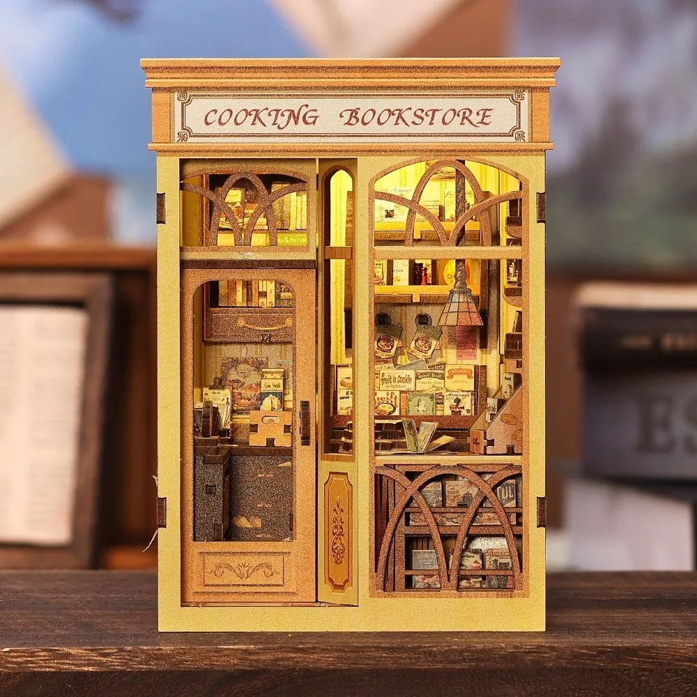 Figured'Art Kookboekenwinkel book nook miniatuur 156-delig
