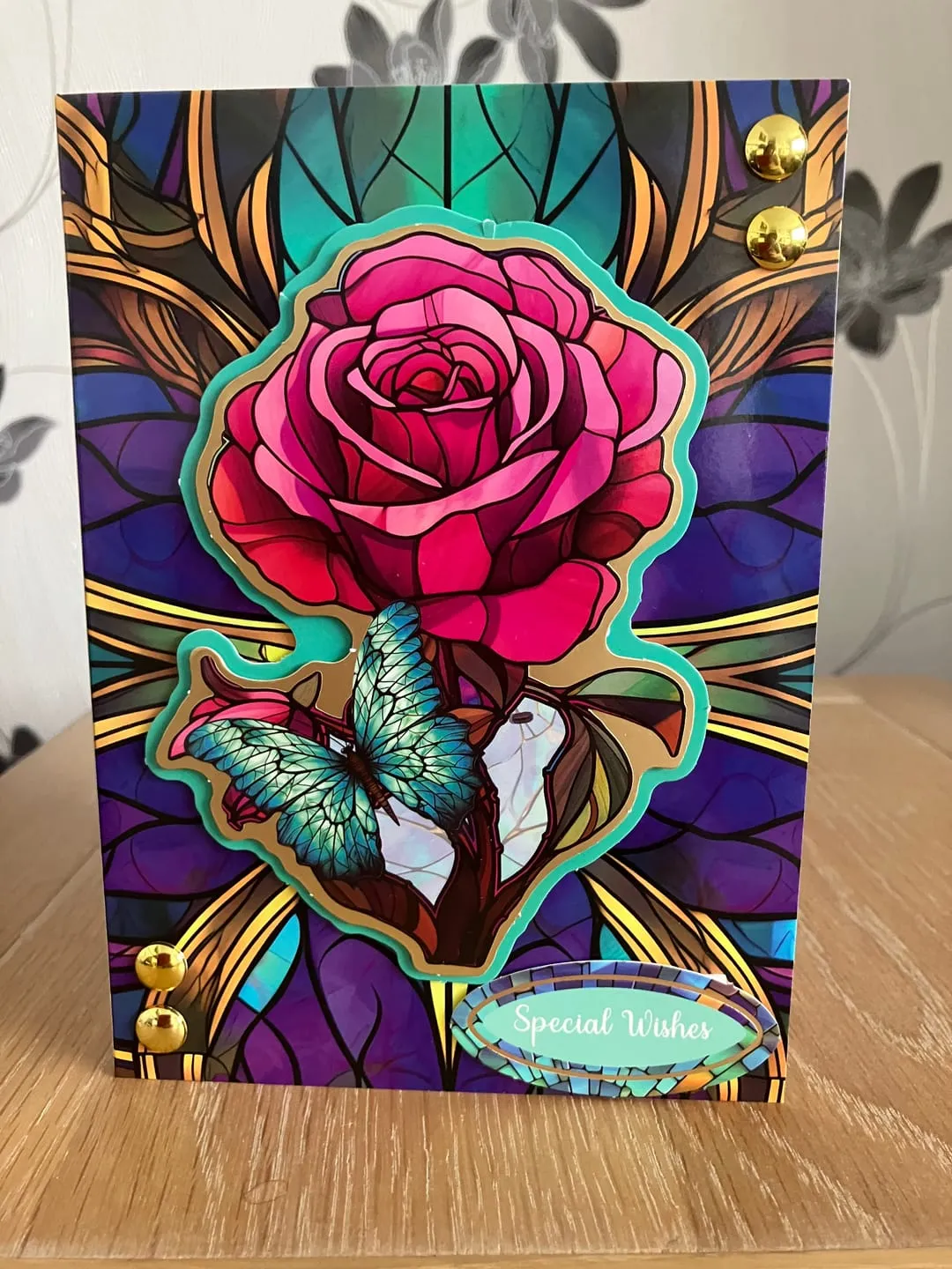 Craft Buddy Stained Glass kaartenpakket 30 kaarten