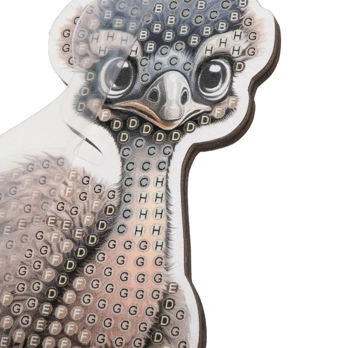 Craft Buddy Wildlife Buddies Emu diamond painting figuur