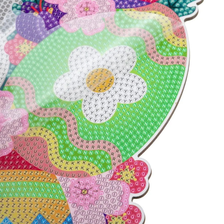 Craft Buddy Crystal Art Easter diamond painting 2 konijnen