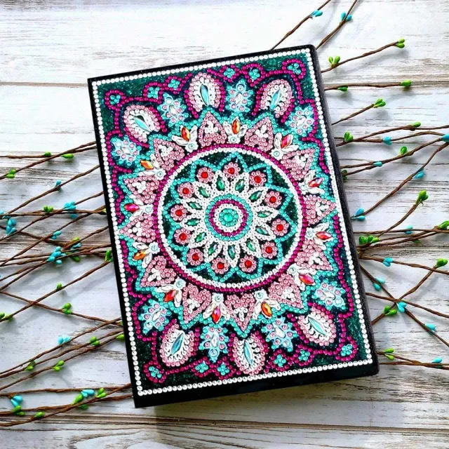 Figured'Art Mandala Diamond Painting Boekje A5 50 pagina's