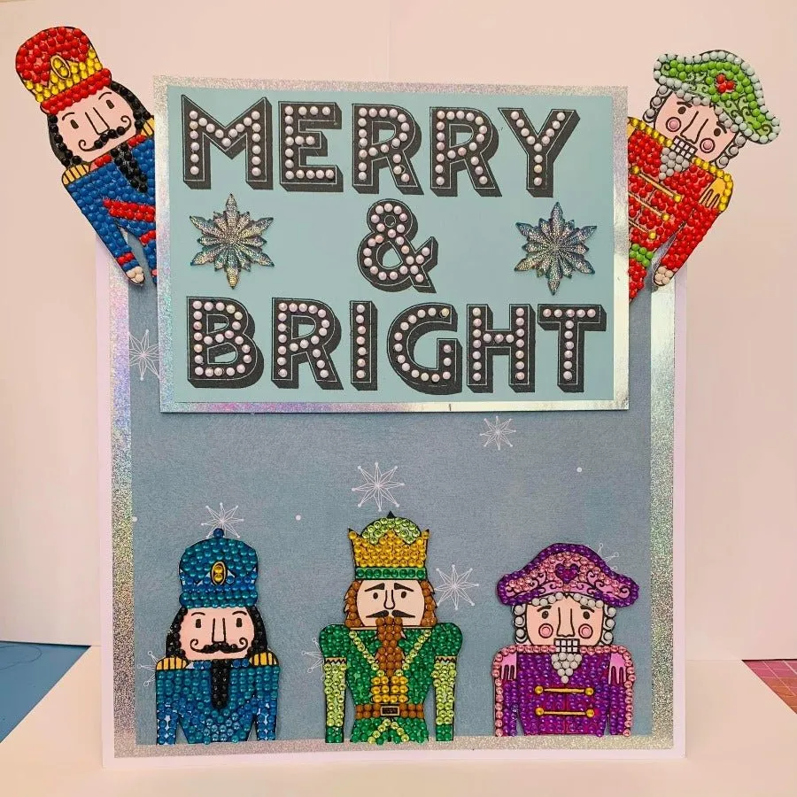 Craft Buddy Crystal Art Nutcracker Bandsman A6 stempelset kerst
