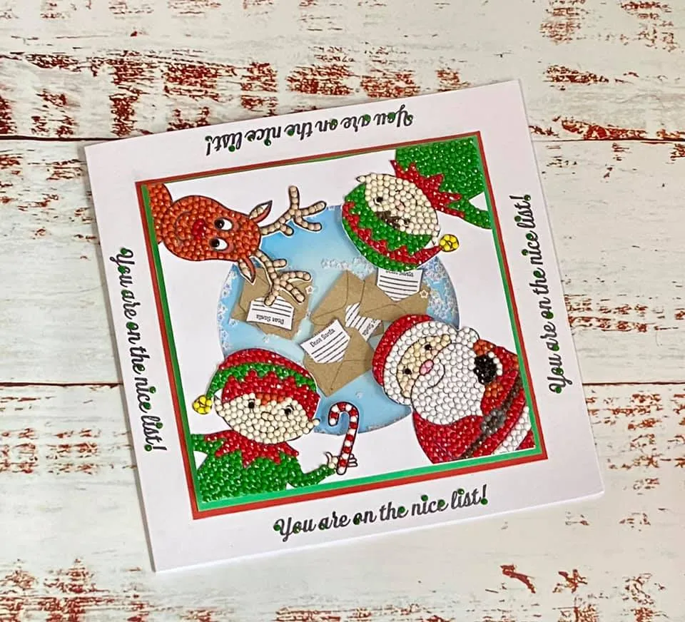 Craft Buddy Santas Little Helper stempelset A6 kerst 5-delig