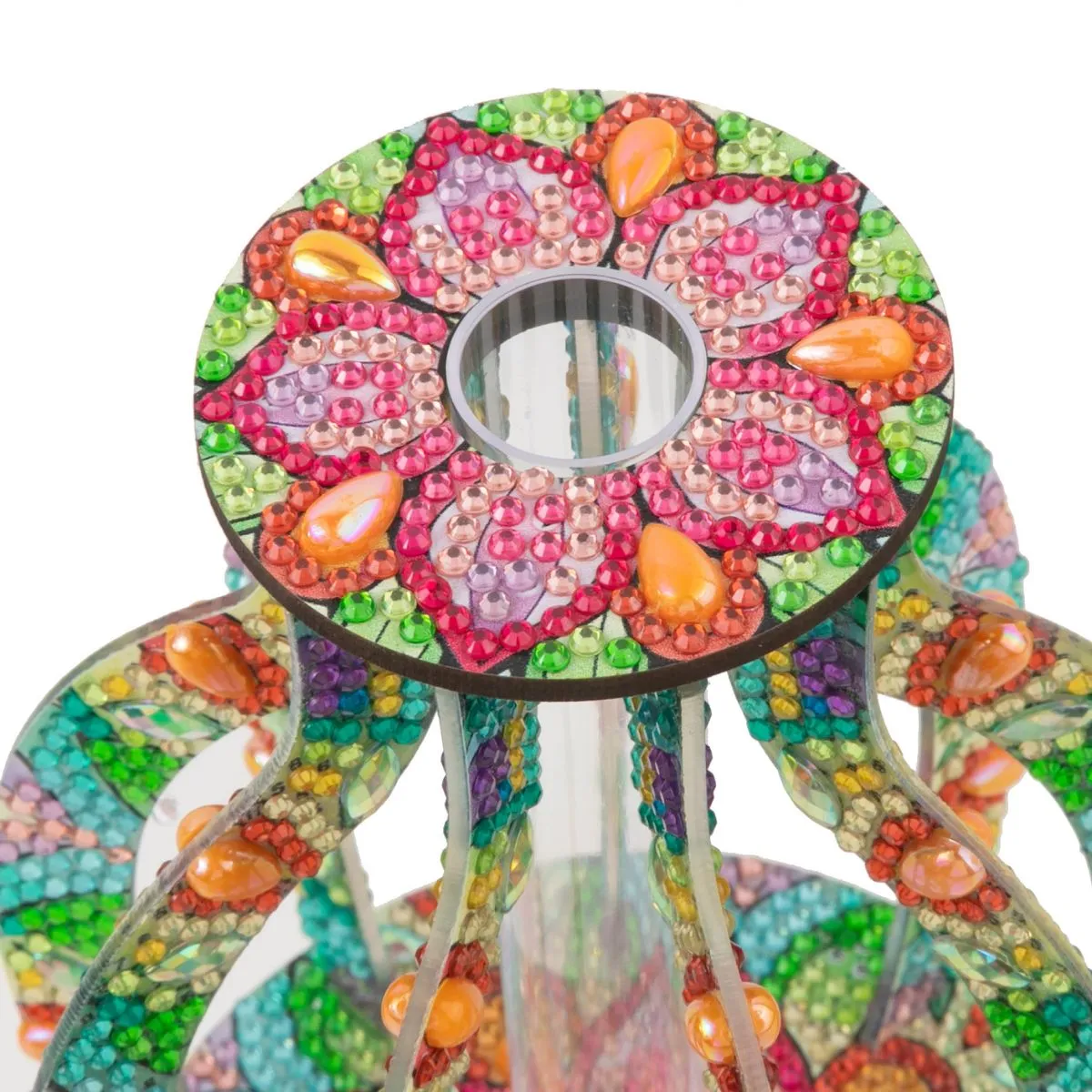 Craft Buddy Crystal Art Radiant Petals vaas diamond painting 11x15 cm