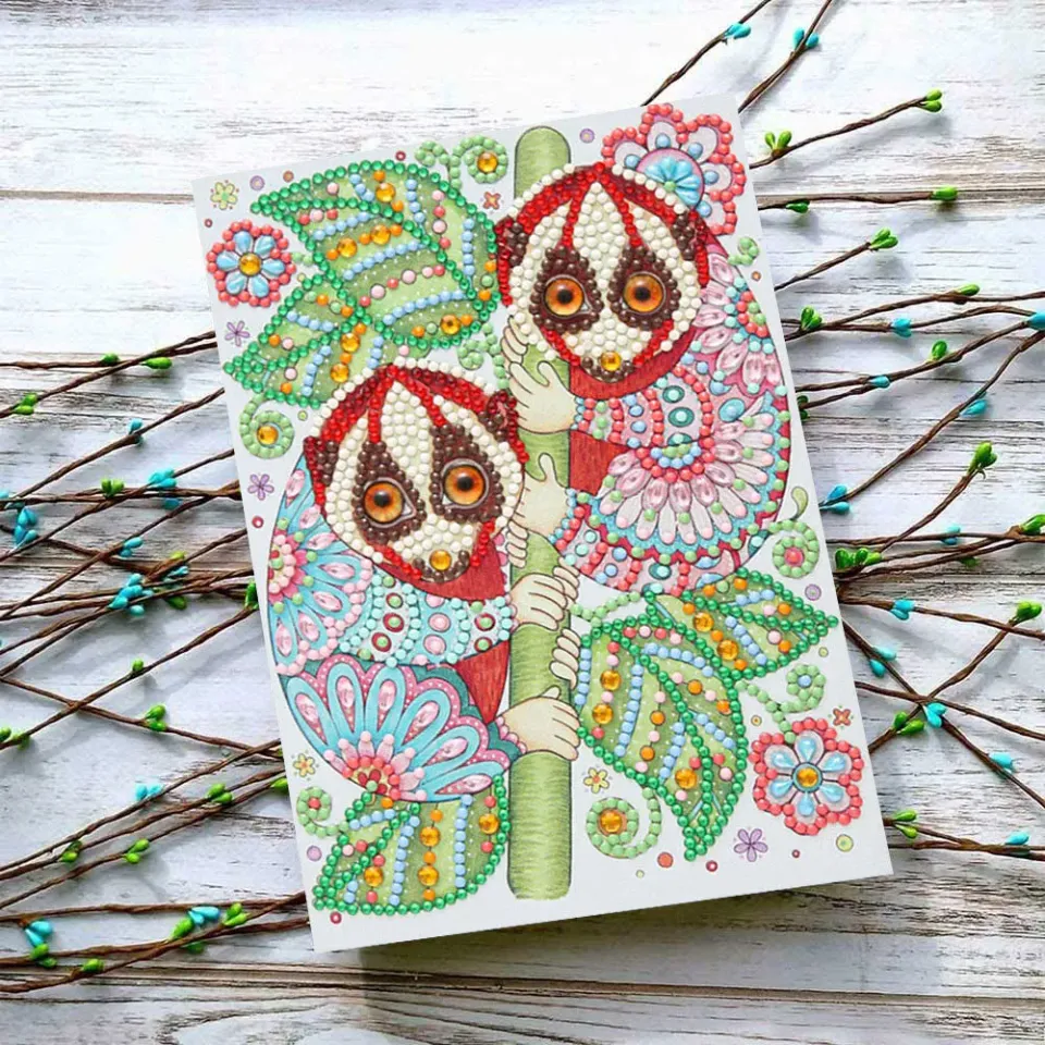 Figured'Art Notitieboek Koala's diamond painting A5 50 pag