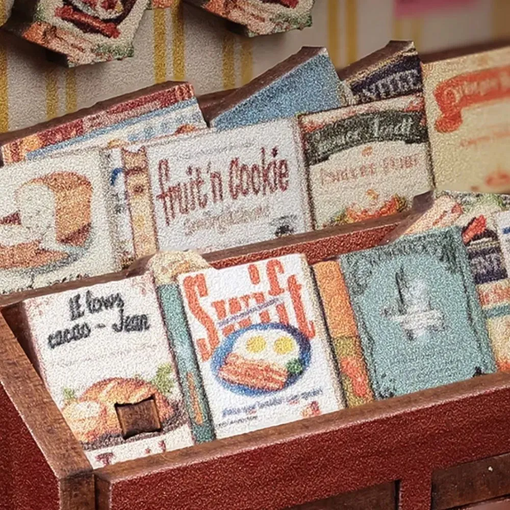 Figured'Art Kookboekenwinkel book nook miniatuur 156-delig