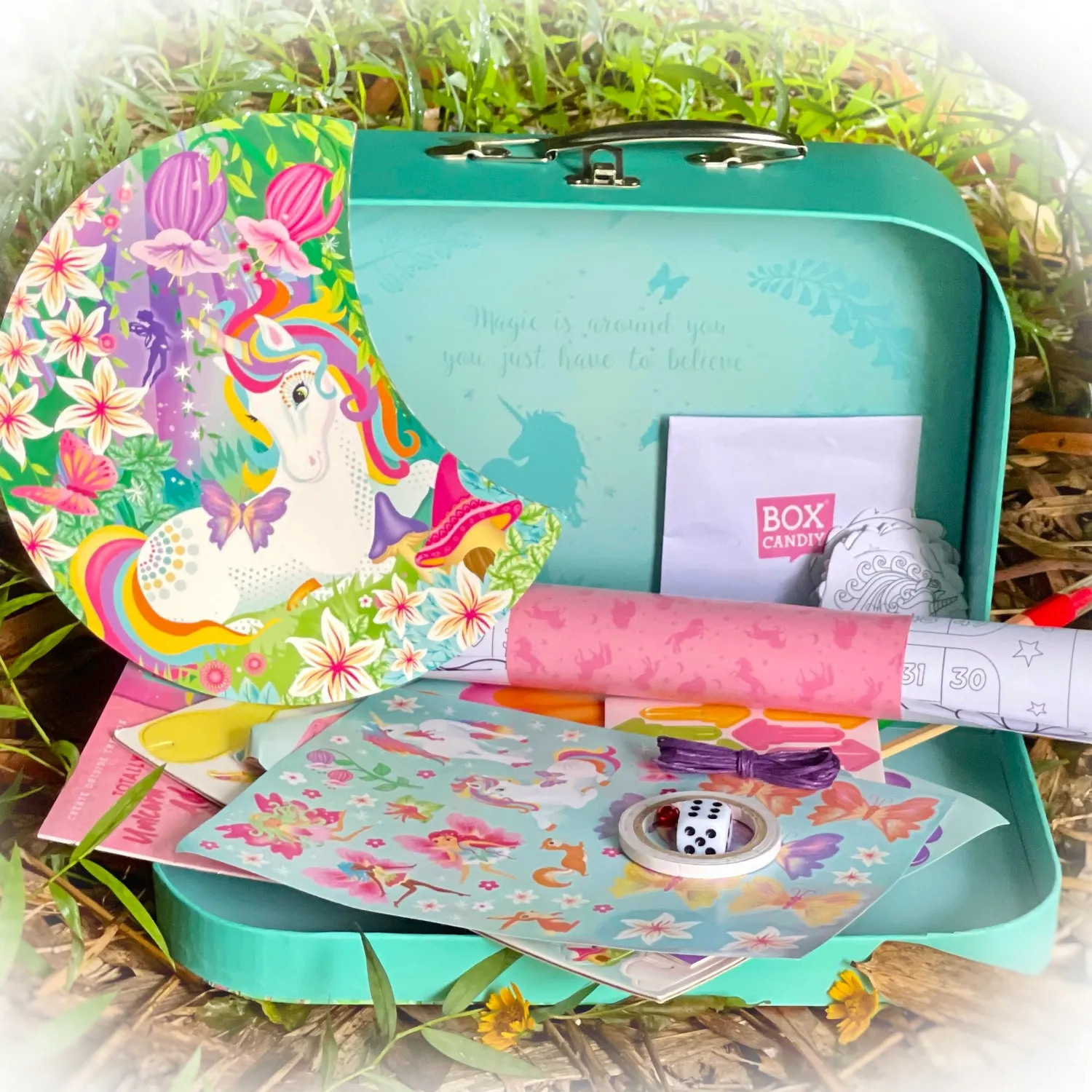 Box Candiy Unicorn Adventures Activity knutselset 20-delig