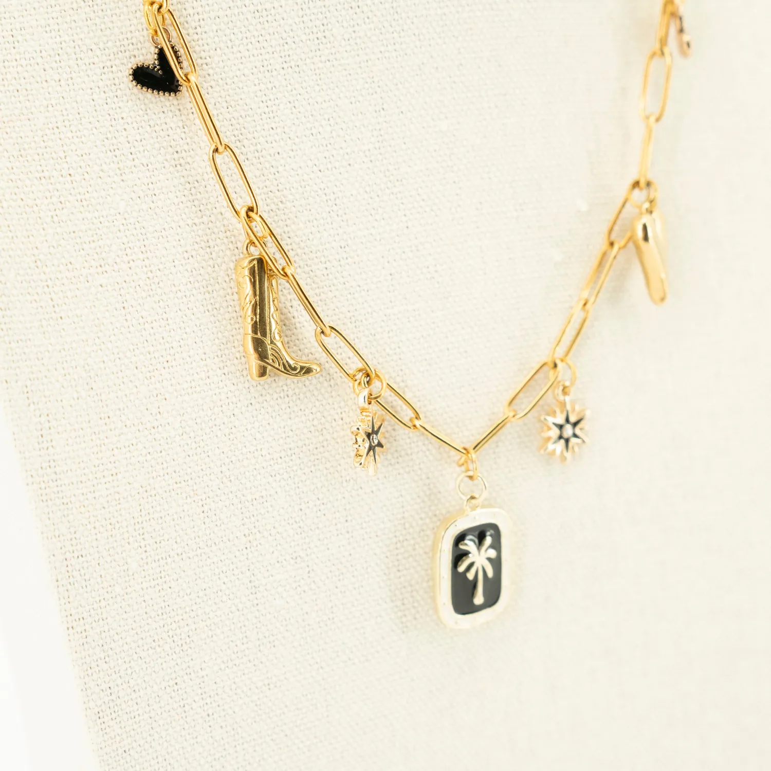 DIY Creations Golden Moments bedelketting pakket 4 kleuren