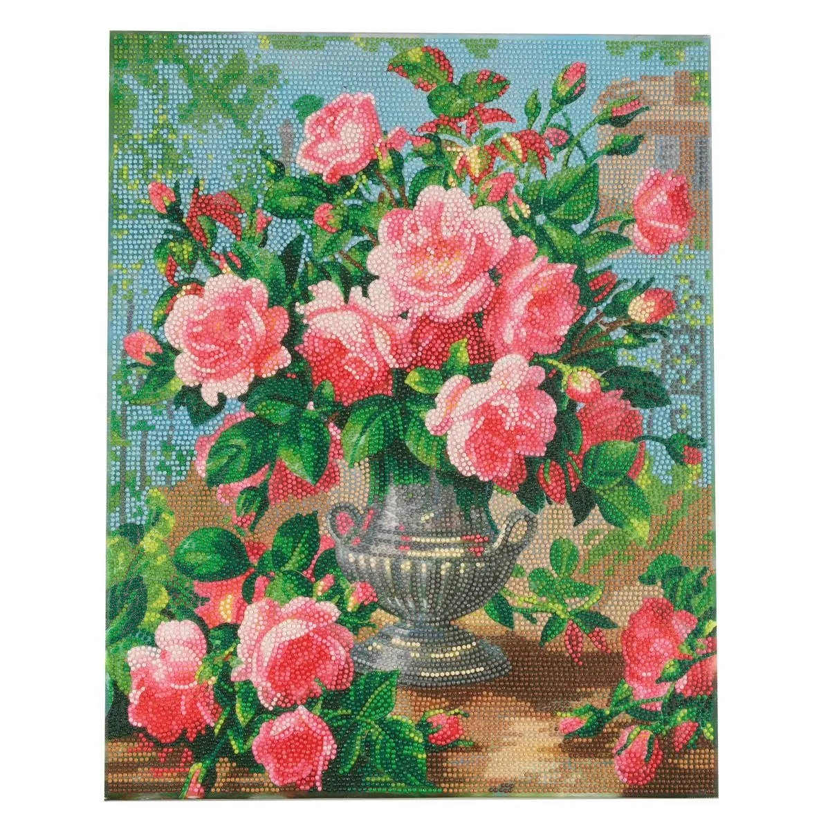 Craft Buddy Crystal Art Graceful Roses canvas 40x50cm rozen