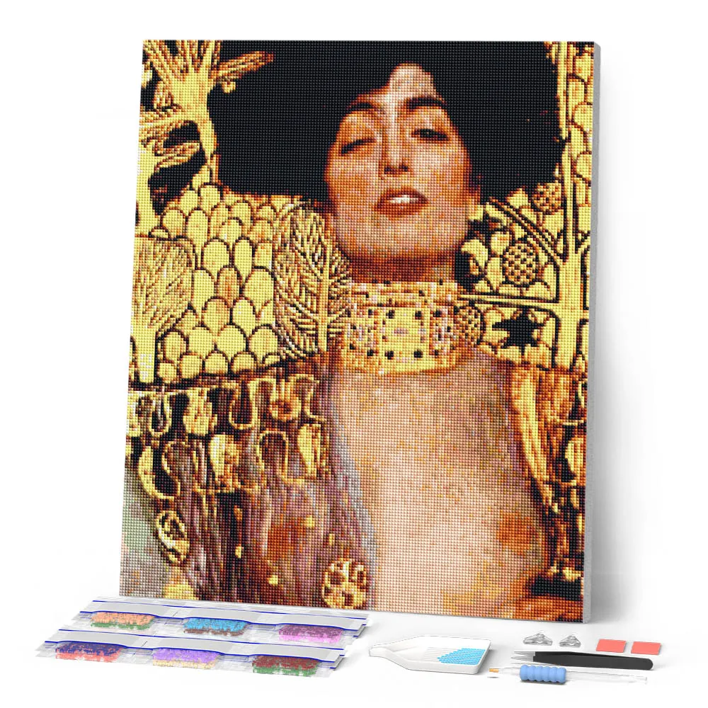 Figured'Art Judith I Klimt Diamond Painting 40x50 cm vierkant