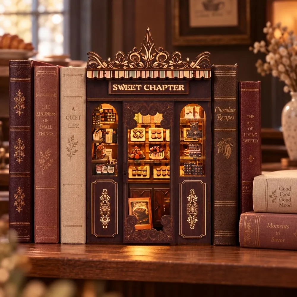Figured'Art Het Zoete Huis book nook 189 delen met led