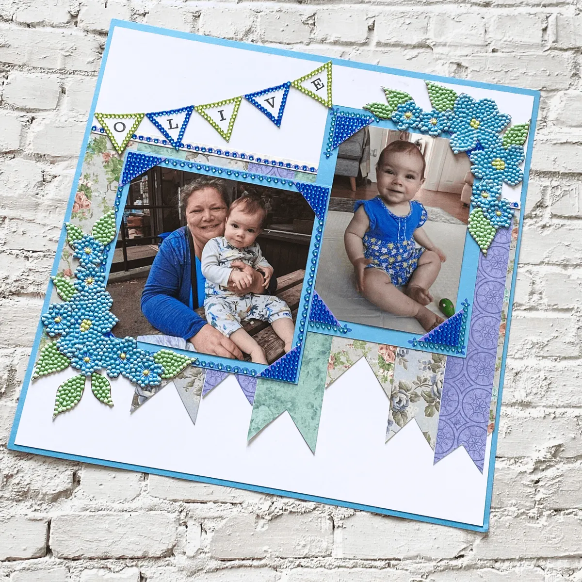 Craft Buddy Crystal Art Finishing Touches stempelset A6 polymeer