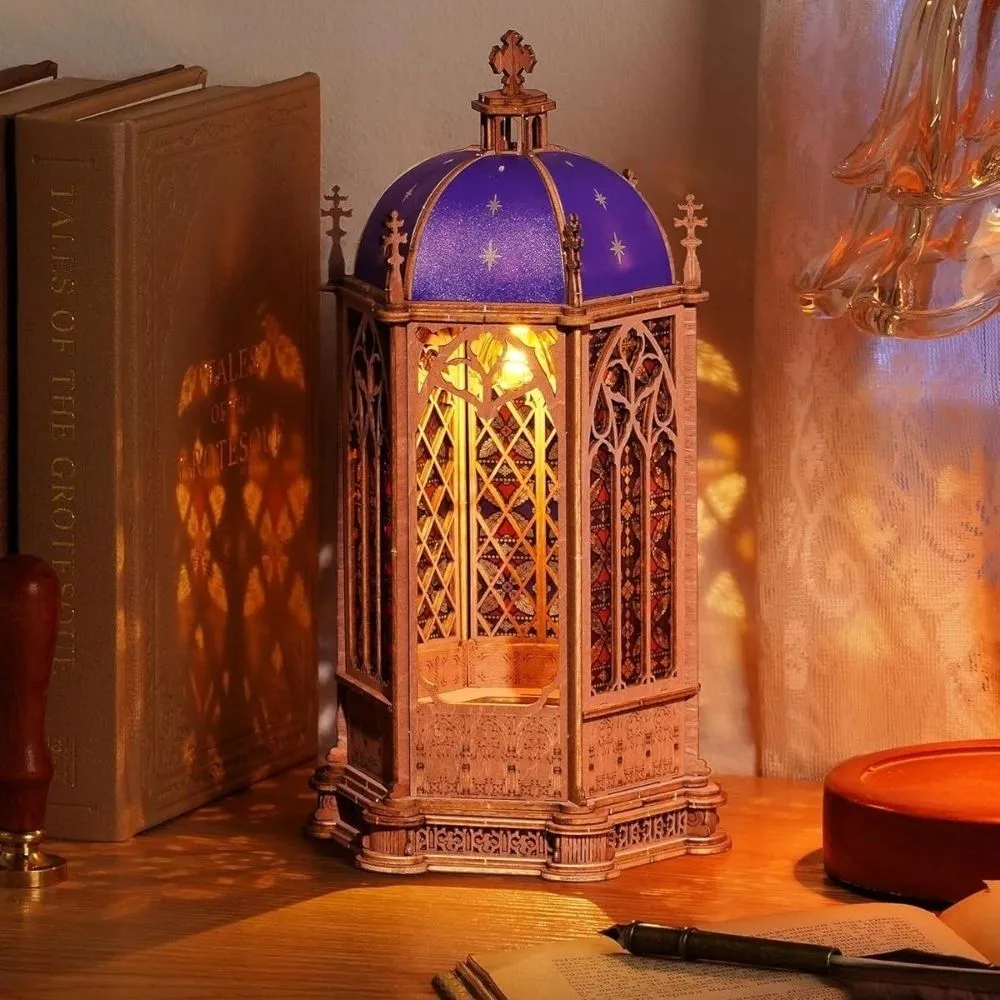 Figured'Art Sterrenkoepelkathedraal 3D puzzel 118-delig met led