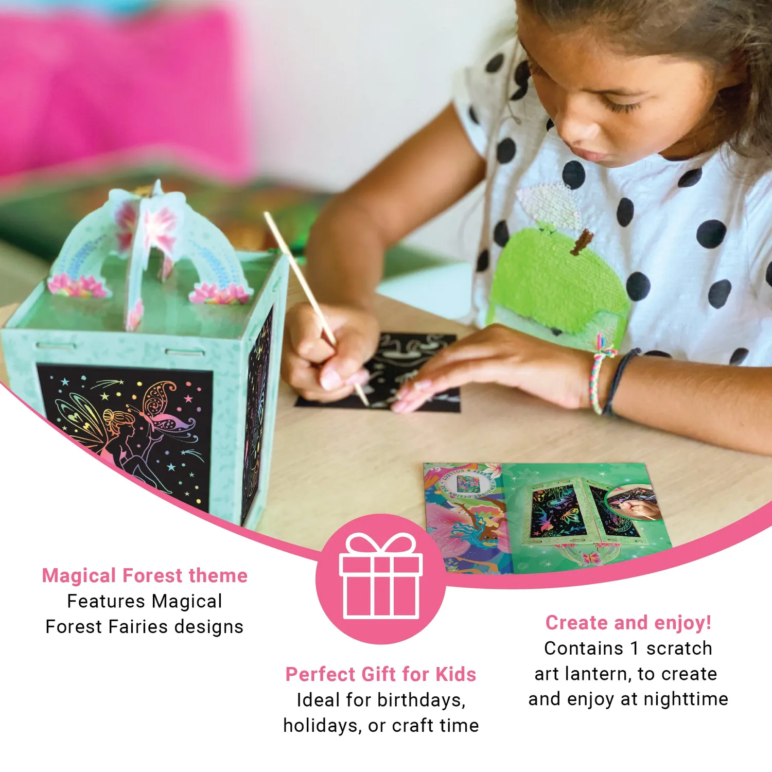 Box Candiy Twilight Fairy Lantern kras-set lantaarn LED